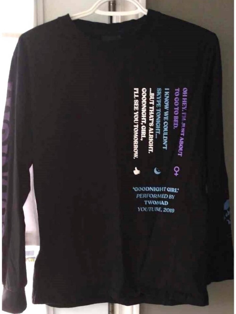 TWOMAD 2019"Goodnight Girl" Shirt